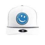 Zapped Blackhawk R+ Hat - Off-White, Black&White Chainlink Rope Zapped Blackhawk R+ Hat - Off-White, Black&White Chainlink Rope