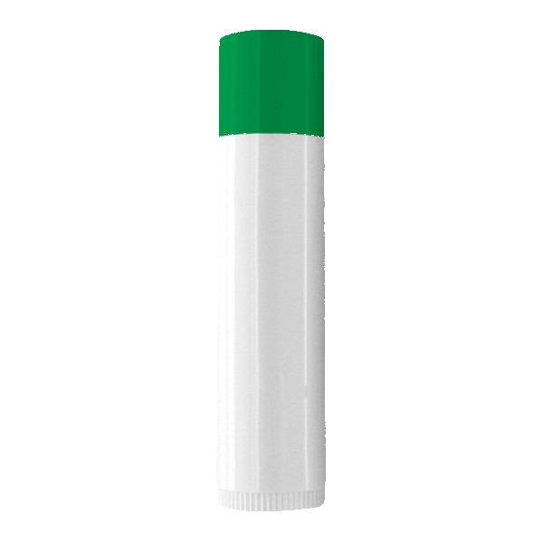 SPF 15 Lip Balm in White Tube with Colored Cap 1