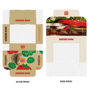 14" x 10" x 4" Flat Custom White Corrugate Gift Box 1 14" x 10" x 4" Flat Custom White Corrugate Gift Box 1