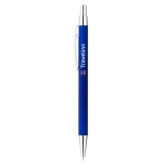 Derby Soft Touch Slim Metal Pen - Blue Derby Soft Touch Slim Metal Pen - Blue