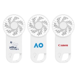 Breezy Hand Fan with Carabiner Clip 1 Breezy Hand Fan with Carabiner Clip 1