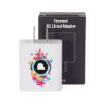 Fremont UL Listed Wall Adapter - White Eyecandy Digital Transfer Fremont UL Listed Wall Adapter - White Eyecandy Digital Transfer