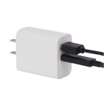 Fremont UL Listed Wall Adapter - White Blank Fremont UL Listed Wall Adapter - White Blank