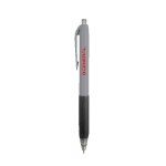 Turbo Recycled Ballpoint with rTPR Grip - Cool Gray 7c Screen Print Turbo Recycled Ballpoint with rTPR Grip - Cool Gray 7c Screen Print