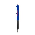 Turbo Recycled Ballpoint with rTPR Grip - Blue Screen Print Turbo Recycled Ballpoint with rTPR Grip - Blue Screen Print