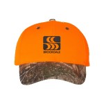 Outdoor Cap 202is Blaze Crown Camo Visor Cap - Blaze/realtree Edge Outdoor Cap 202is Blaze Crown Camo Visor Cap - Blaze/realtree Edge