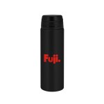 FastFlow Recycled Aluminum Bottle with Flip Lid - Black Screen Print FastFlow Recycled Aluminum Bottle with Flip Lid - Black Screen Print