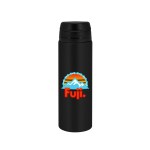 FastFlow Recycled Aluminum Bottle with Flip Lid - Black Eyecandy Digital Transfer FastFlow Recycled Aluminum Bottle with Flip Lid - Black Eyecandy Digital Transfer