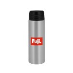 FastFlow Recycled Aluminum Bottle with Flip Lid - Silver Spectrum Digital Print FastFlow Recycled Aluminum Bottle with Flip Lid - Silver Spectrum Digital Print