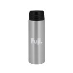 FastFlow Recycled Aluminum Bottle with Flip Lid - Silver Chisel It FastFlow Recycled Aluminum Bottle with Flip Lid - Silver Chisel It