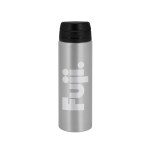 FastFlow Recycled Aluminum Bottle with Flip Lid - Silver Chisel It FastFlow Recycled Aluminum Bottle with Flip Lid - Silver Chisel It