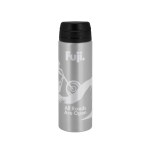 FastFlow Recycled Aluminum Bottle with Flip Lid - Silver Chisel It FastFlow Recycled Aluminum Bottle with Flip Lid - Silver Chisel It