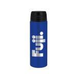 FastFlow Recycled Aluminum Bottle with Flip Lid - Blue Chisel It FastFlow Recycled Aluminum Bottle with Flip Lid - Blue Chisel It
