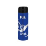 FastFlow Recycled Aluminum Bottle with Flip Lid - Blue Chisel It FastFlow Recycled Aluminum Bottle with Flip Lid - Blue Chisel It