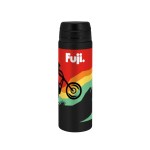 FastFlow Recycled Aluminum Bottle with Flip Lid - Black Spectrum Digital Print FastFlow Recycled Aluminum Bottle with Flip Lid - Black Spectrum Digital Print