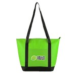 Newport Cooler Bag - Green Heat Transfer Newport Cooler Bag - Green Heat Transfer