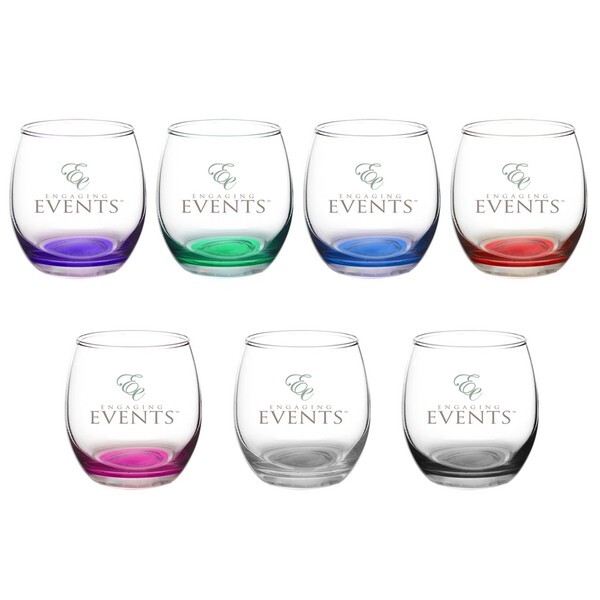 Vino 11.5 oz. Mikonos Stemless Wine Glass 1