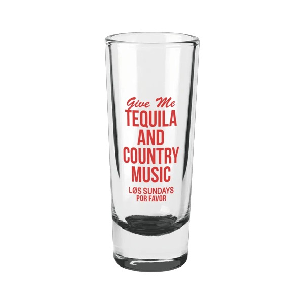 Jolt 2 oz Double Shooter Shot Glass with Color Bottom 1