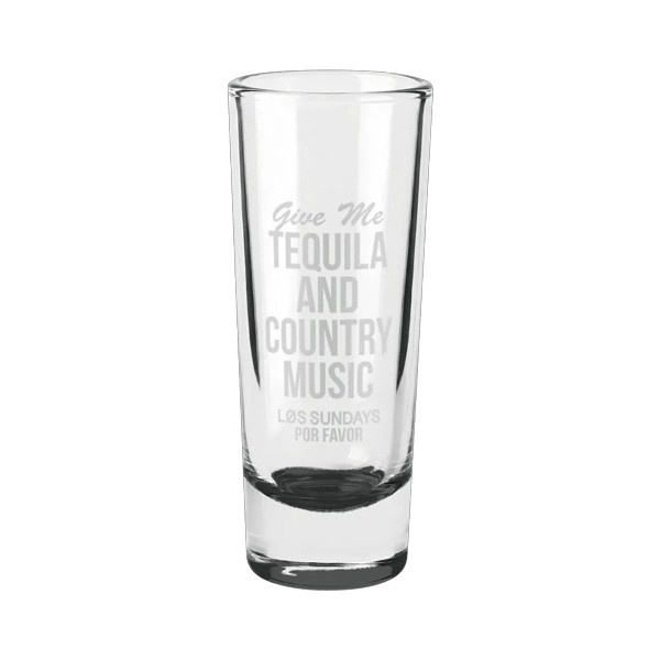 Jolt 2 oz Double Shooter Shot Glass with Color Bottom 1