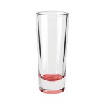 Jolt 2 oz Double Shooter Shot Glass with Color Bottom 2 Jolt 2 oz Double Shooter Shot Glass with Color Bottom 2