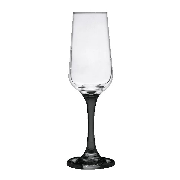 TOSCANA 6.5 Oz Champagne Glass with Color Bottom 1