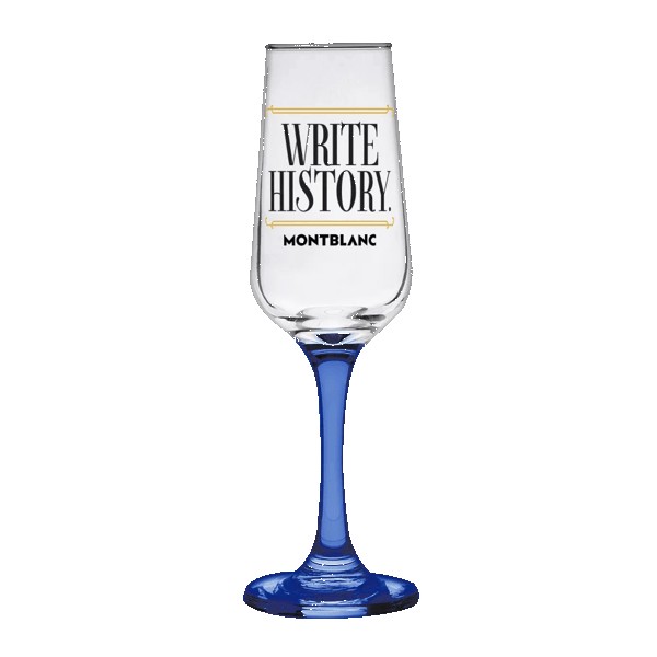 TOSCANA 6.5 Oz Champagne Glass with Color Bottom 1