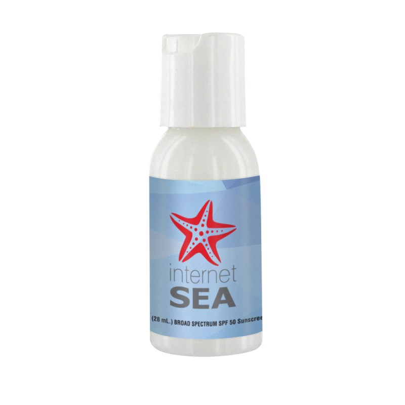 1 oz SPF 50 Sunscreen in Clear Round Bottle 1 1 oz SPF 50 Sunscreen in Clear Round Bottle 1