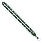 IMPORT Rush 1/2" Polyester Lanyard with Silver Crimp & Split-Ring - Rhodamine Red C Blank IMPORT Rush 1/2" Polyester Lanyard with Silver Crimp & Split-Ring - Rhodamine Red C Blank
