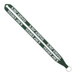 IMPORT Rush 5/8" Polyester Lanyard with Sewn Silver Metal Split-Ring 22 IMPORT Rush 5/8" Polyester Lanyard with Sewn Silver Metal Split-Ring 22