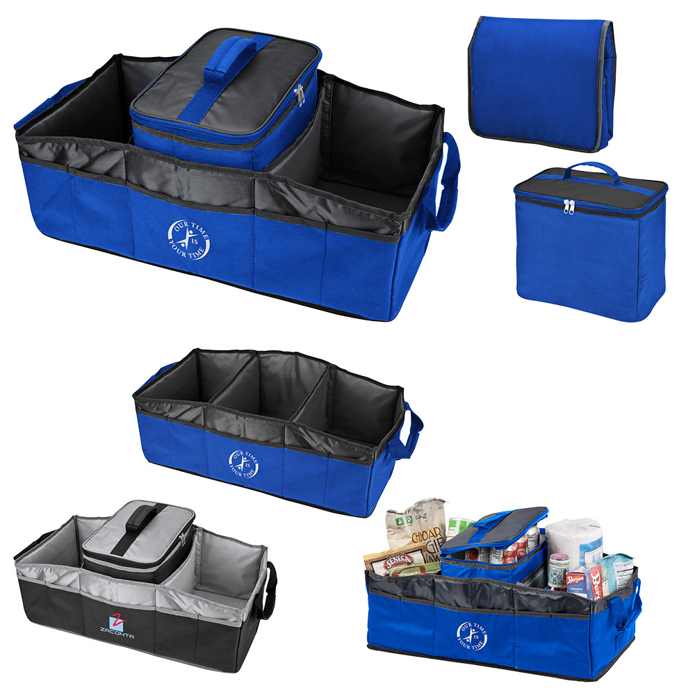 Collapsible 2-In-1 Trunk Organizer/Cooler 1