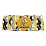IMPORT 6%27 Open-Back Full-Color Drape Table Throw 1 IMPORT 6%27 Open-Back Full-Color Drape Table Throw 1