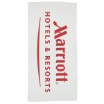 Basic Weight White Beach Towel 3 Basic Weight White Beach Towel 3