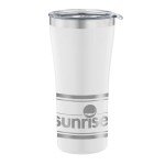 Ojai Stainless Tumbler - 20 oz. - White Chisel It Ojai Stainless Tumbler - 20 oz. - White Chisel It