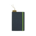 Recycled Bonded Leather Softcover Notebook - Lime Green Blank Recycled Bonded Leather Softcover Notebook - Lime Green Blank