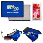 5x7 Premium Microfiber Tech Cloth in Clear Zipper Bag 1 5x7 Premium Microfiber Tech Cloth in Clear Zipper Bag 1