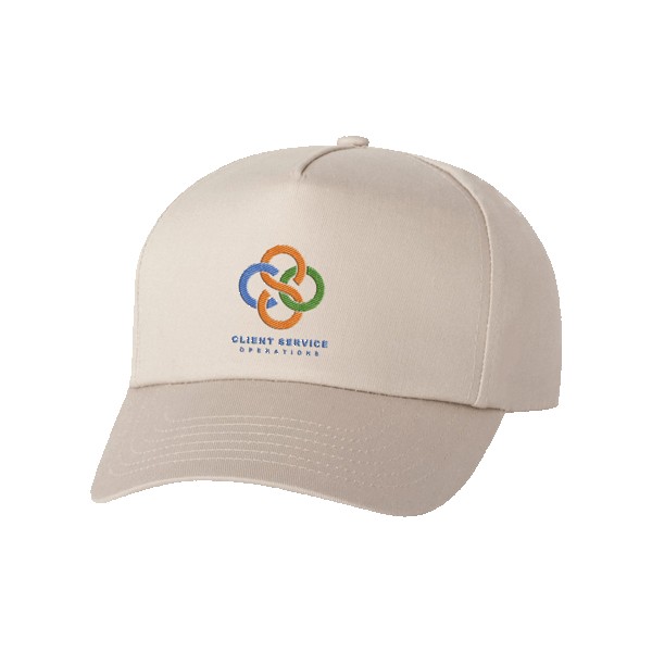 Valucap 8869 Five Panel Twill Cap 1