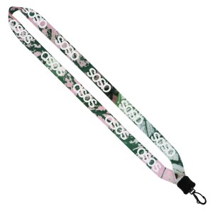 3/4" Dye-Sublimated Lanyard with Plastic Clamshell and Plastic Swivel Snap 1 3/4" Dye-Sublimated Lanyard with Plastic Clamshell and Plastic Swivel Snap 1