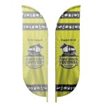 IMPORT 12%27 Single-Sided Blade Flag with Ground Spike 1 IMPORT 12%27 Single-Sided Blade Flag with Ground Spike 1