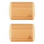 Kona Groove 18" X 12-1/2" Bamboo Cutting Board 1 Kona Groove 18" X 12-1/2" Bamboo Cutting Board 1