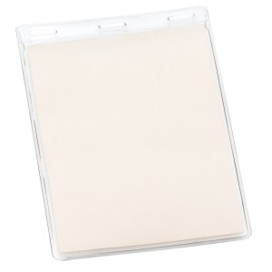 4" x 6" Blank Large Vertical Vinyl Pouch 1 4" x 6" Blank Large Vertical Vinyl Pouch 1