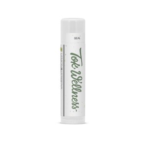 Lemon Verbena Natural Lip Balm in White Tube 1 Lemon Verbena Natural Lip Balm in White Tube 1