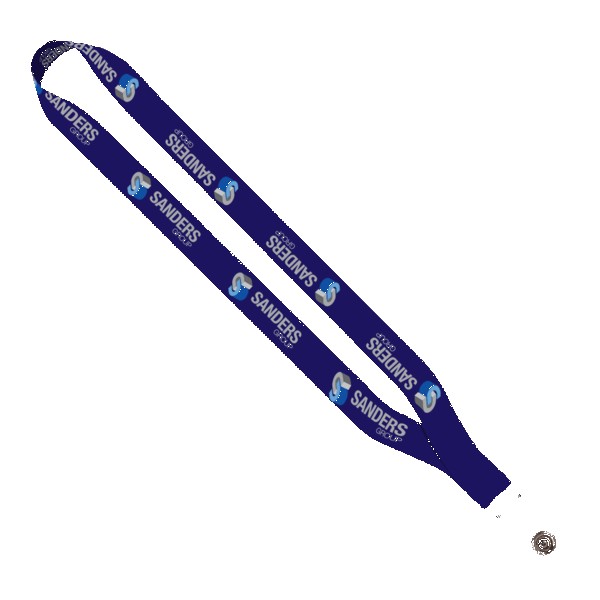 1" Polyester Dye Sublimated Lanyard 1