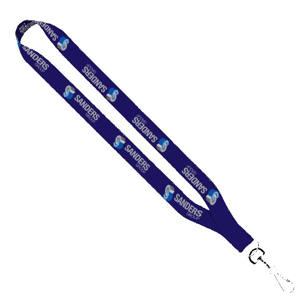 1" Polyester Dye Sublimated Lanyard 1