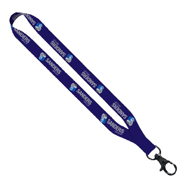 1" Polyester Dye Sublimated Lanyard 1
