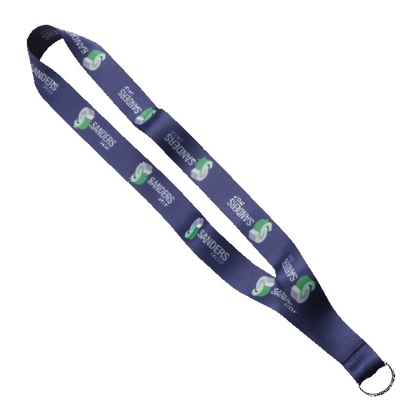1" Polyester Dye Sublimated Lanyard 1