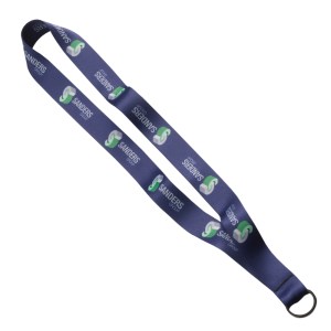 1" Polyester Dye Sublimated Lanyard 1 1" Polyester Dye Sublimated Lanyard 1