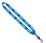 3/4" Polyester Lanyard with Swivel Snap Hook - Blank 3/4" Polyester Lanyard with Swivel Snap Hook - Blank