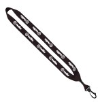 3/4" Polyester Lanyard with Swivel Snap Hook 1 3/4" Polyester Lanyard with Swivel Snap Hook 1