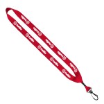3/4" Polyester Lanyard with Swivel Snap Hook 19 3/4" Polyester Lanyard with Swivel Snap Hook 19