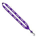 3/4" Polyester Lanyard with Swivel Snap Hook 21 3/4" Polyester Lanyard with Swivel Snap Hook 21